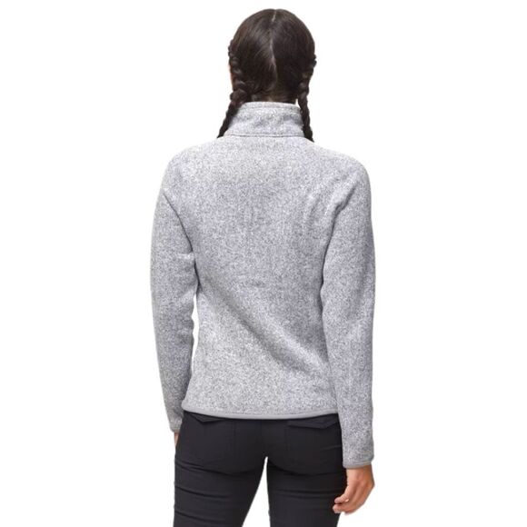 Patagonia Women's Fleece Pullover Quarter Zip Better Sweater Heather Gray Small - Picture 7 of 13